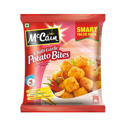 Mc Cain Frozen Veg Snacks Food Chilli Garlic Potato Bites